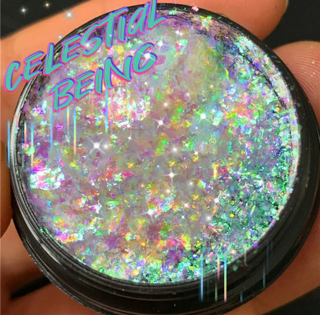 Inked Doll Cosmetics - CELESTIAL BEING “Galactal Goddess” Gel Flakes