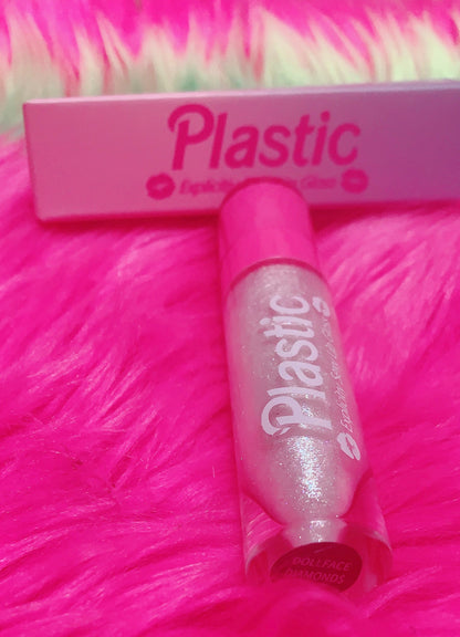 Inked Doll Cosmetics - *DOLLFACE DIAMOND$* "PLASTIC" Explicitly SEXY Lip Gloss