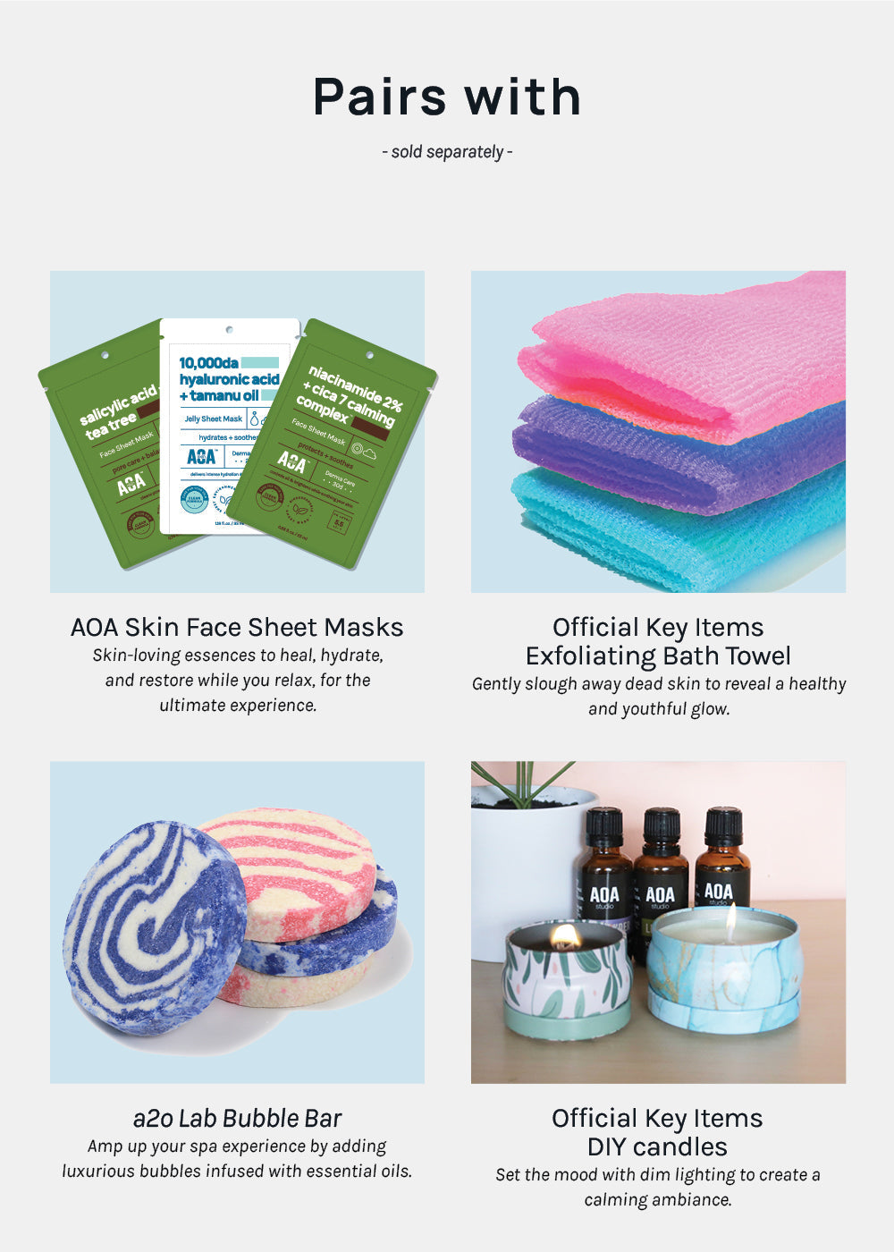 AOA Studio Bath Bomb- Daisy Dreams