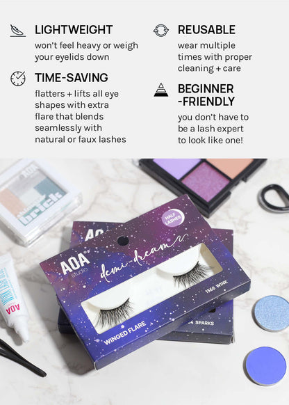 Demi-Dream Half Lashes – Peekaboo