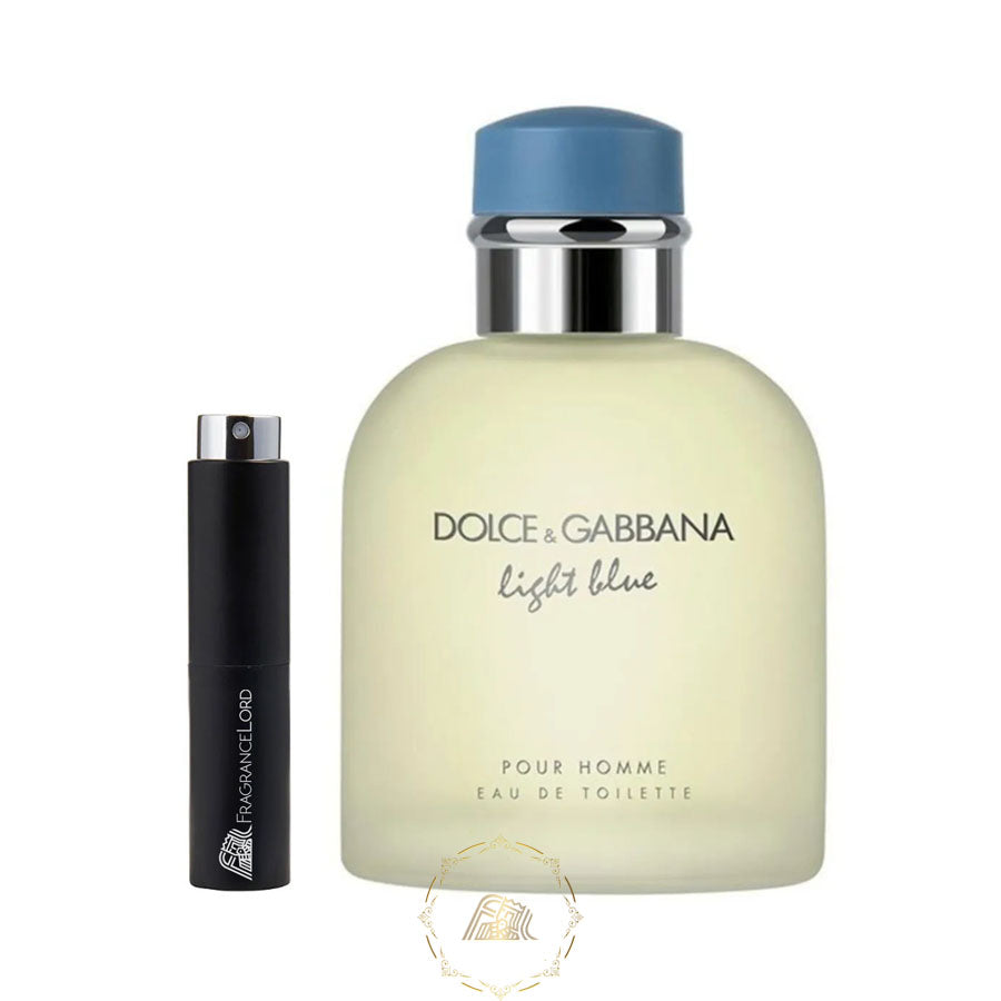 Dolce & Gabbana Light Blue Pour Homme Eau De Toilette Travel Spray