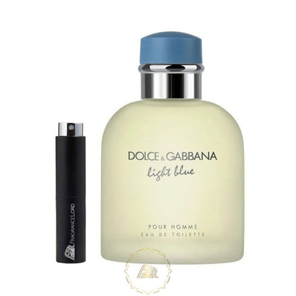 Dolce & Gabbana Light Blue Pour Homme Eau De Toilette Travel Spray