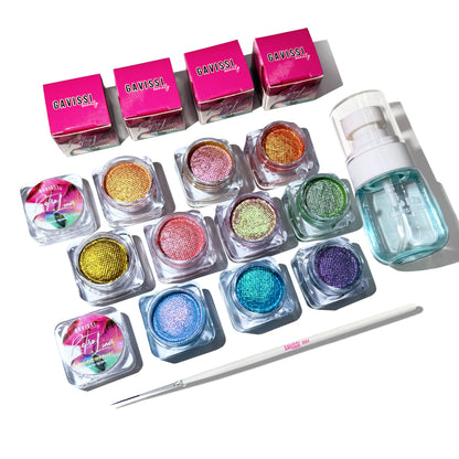 Gavissi Beauty - DREAM DUOCHROME RETRO LINER BUNDLE + 1 MULTI-USE PRIMER