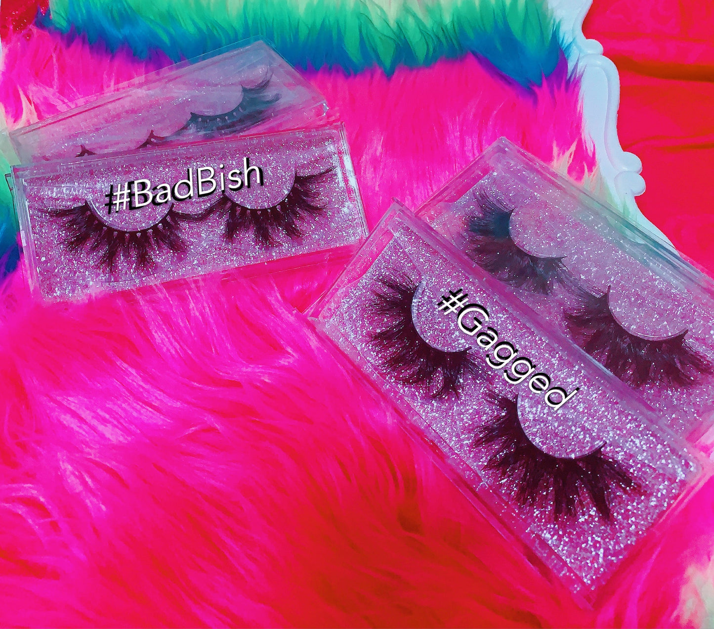 Inked Doll Cosmetics - #BADBISH 3D DreamDoll Lashes *GLITTER* Case