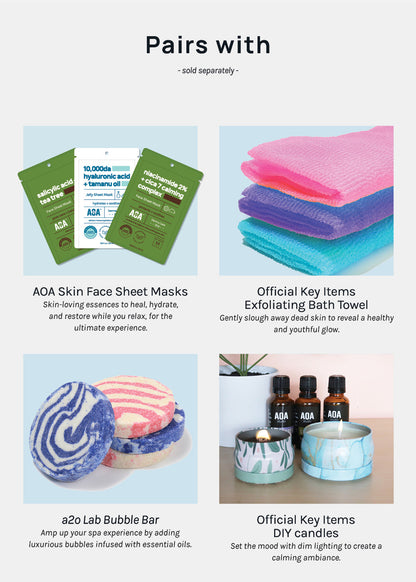 AOA Donut Bath Bomb- Glazed Heaven