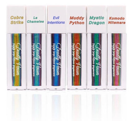 Inked Doll Cosmetics - "LA CHAMELEA" Deadly Venom LIQUID LAVA Effect Pigments