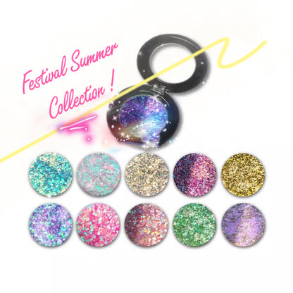 Inked Doll Cosmetics - AFTER HOURS *LMT EDT* Summer Festival Pressed Glitter