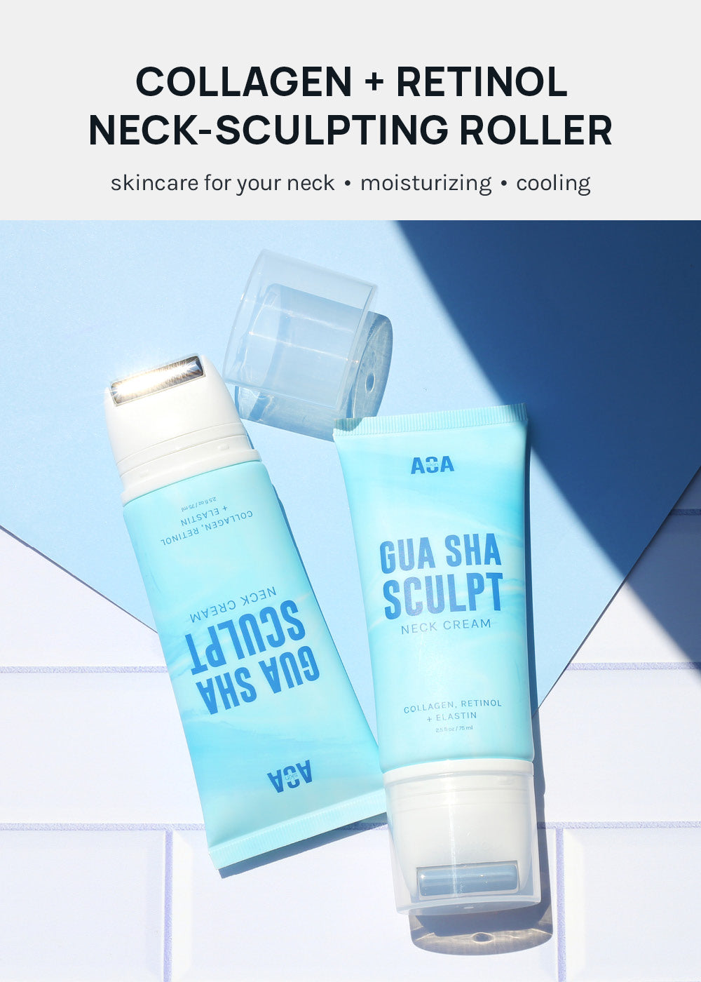 AOA Skin Gua Sha Sculpt Neck Cream 75ml