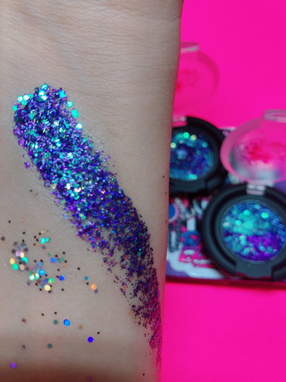 Inked Doll Cosmetics - HOEchella Pressed Glitter
