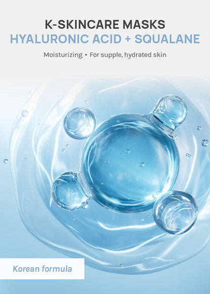 AOA Skin Hyaluron with Squalane Moisturizing Facial Mask
