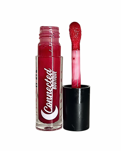 Connected Boutique - Squalane Lip Oil – Ultra‐Hydrating Gloss for Silky Smooth Lips