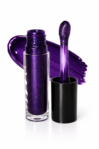 Connected Boutique - Tempted - Dark Purple Glitter Lip Gloss – Sparkle & Shine