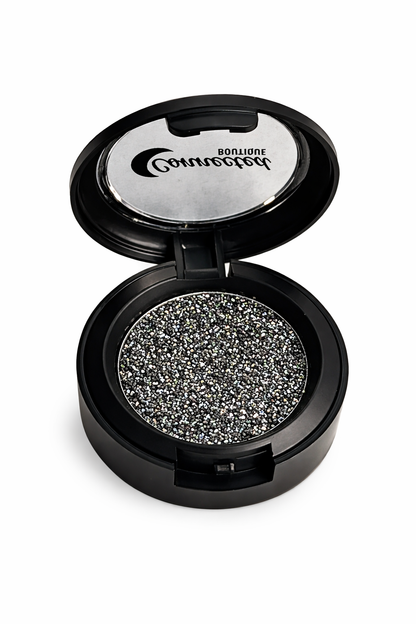 Connected Boutique - Meteorite Black Glitter Eyeshadow – Edgy Sparkle