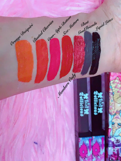 Inked Doll Cosmetics - THE "REDS!!" DOLLICIOUS MATTE VEGAN LIQUID LIPSTICK