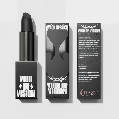 Curst Kosmetics - Void Of Vision - Black Lipstick