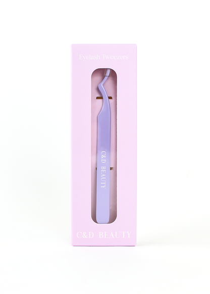 C & D Beauty - LuxeGlide Lash Tweezers