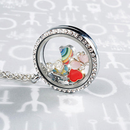 Army Wife Locket Charm