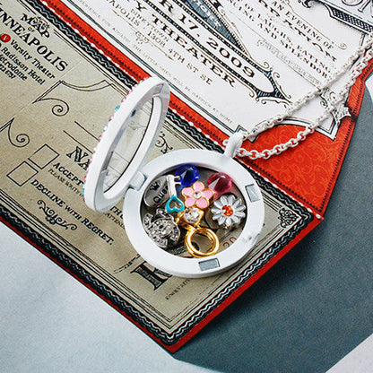 Golf Flag Pole Locket Charm