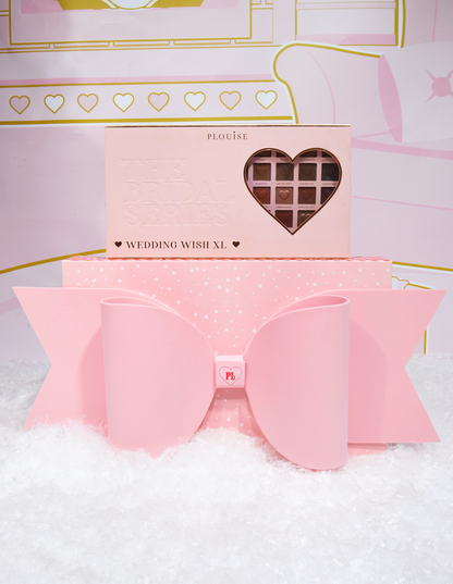 Pink Bow Gift Wrap Box