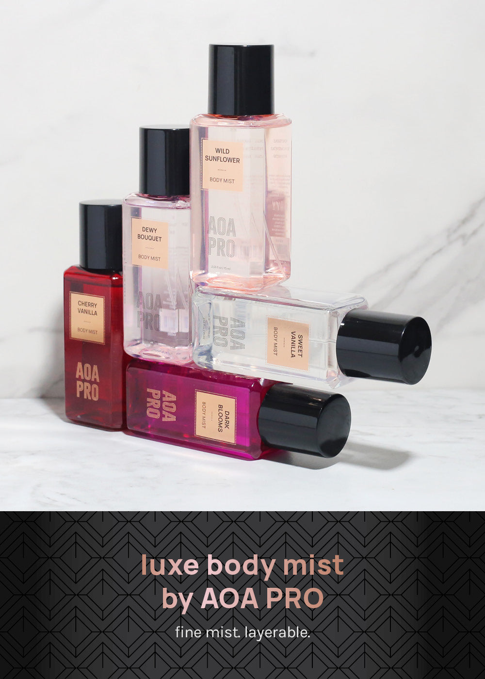 AOA Pro Dewy Bouquet Body Mist