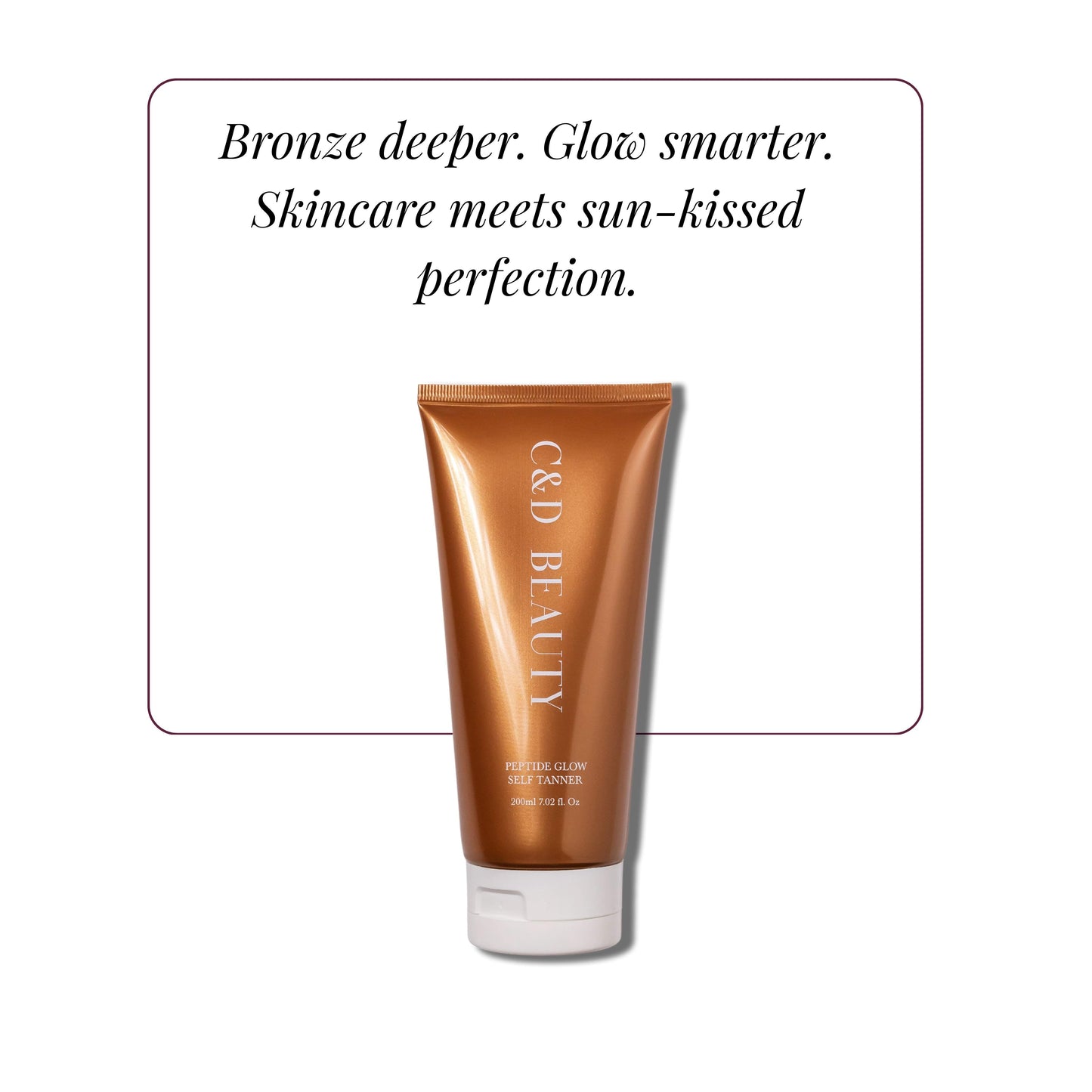 C & D Beauty - Peptide Self Tanning Lotion