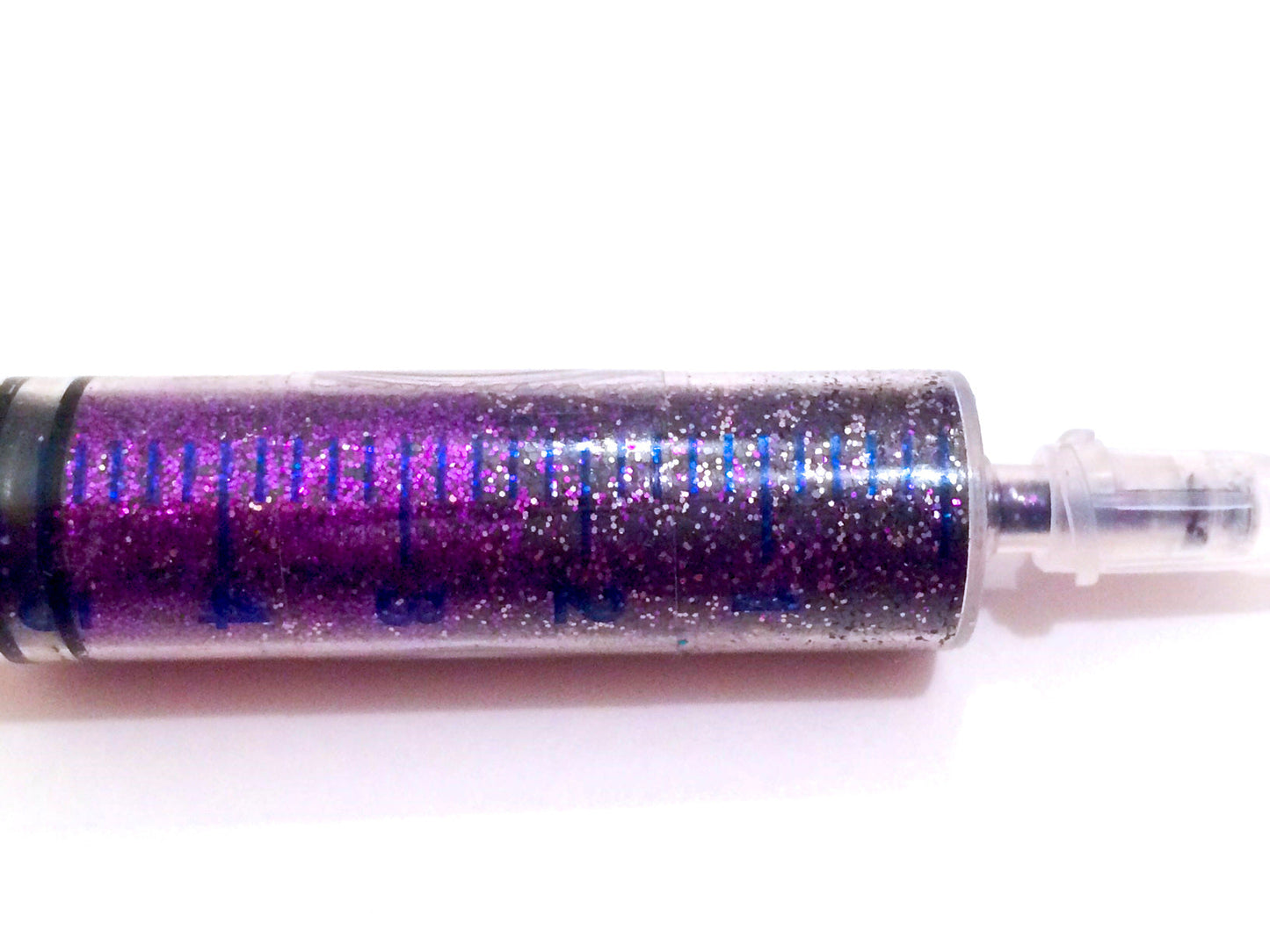 Inked Doll Cosmetics - PURPLE DAHLIA GlamDoll Glitter Syringe