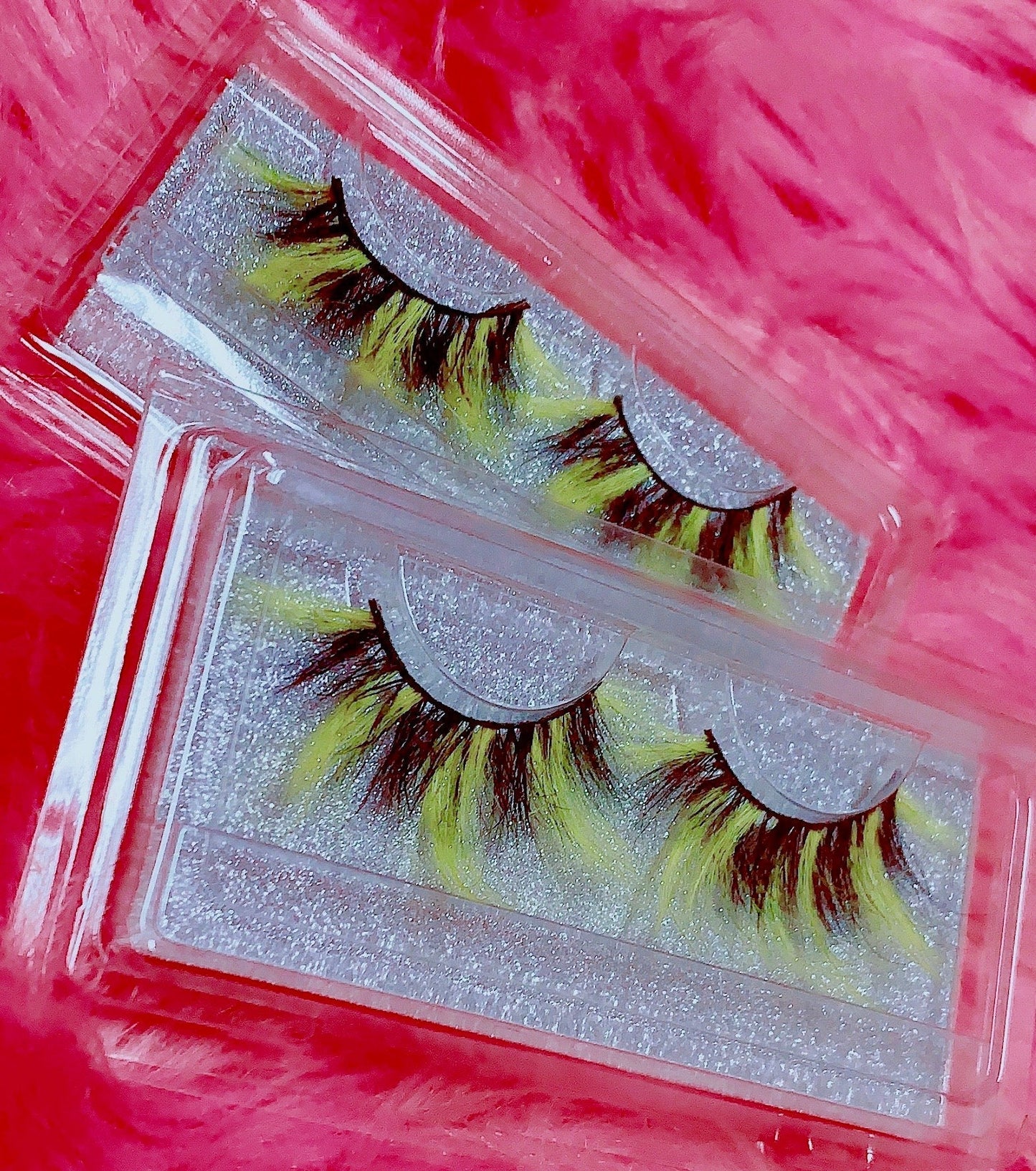 Inked Doll Cosmetics - *Queen BEE-OTCH* (Black & Yellow) DreamDoll COLOR Lashes!