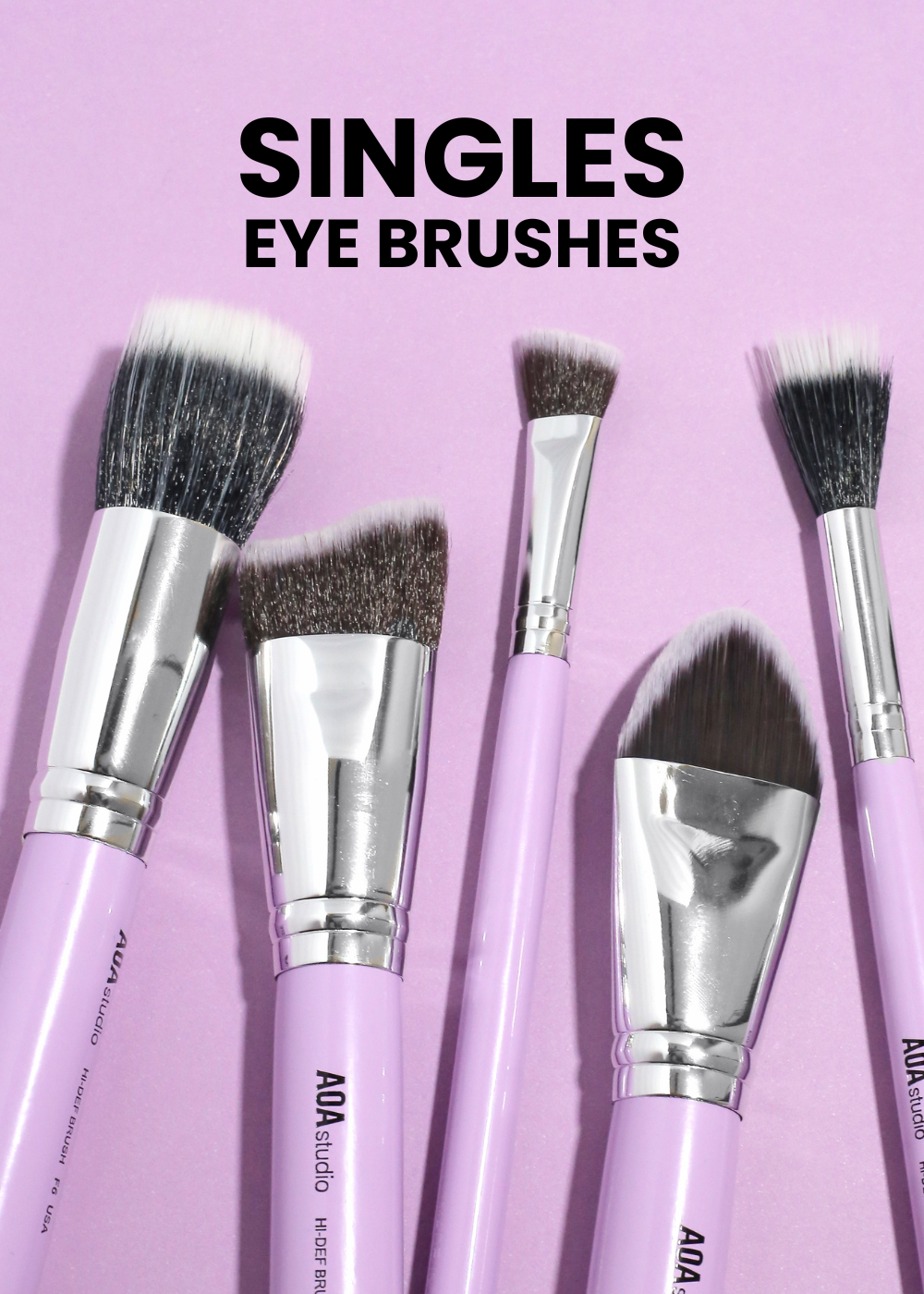 AOA UltraViolet Single Eye Brushes