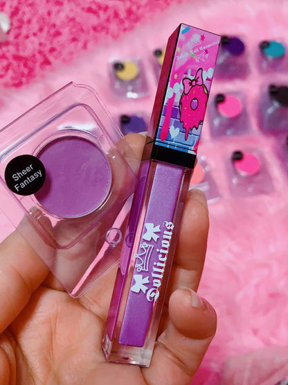 Inked Doll Cosmetics - SHEER FANTASY! (Lavender) PRESSED EYESHADOW SINGLE