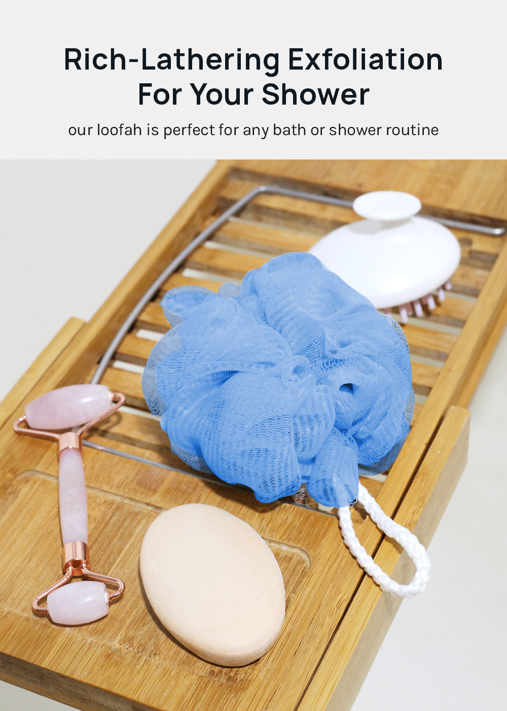 AOA Soft Mesh Bath Loofah