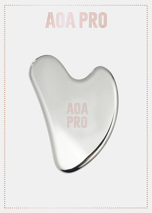 AOA Pro Stainless Steel Gua Sha Face Massager