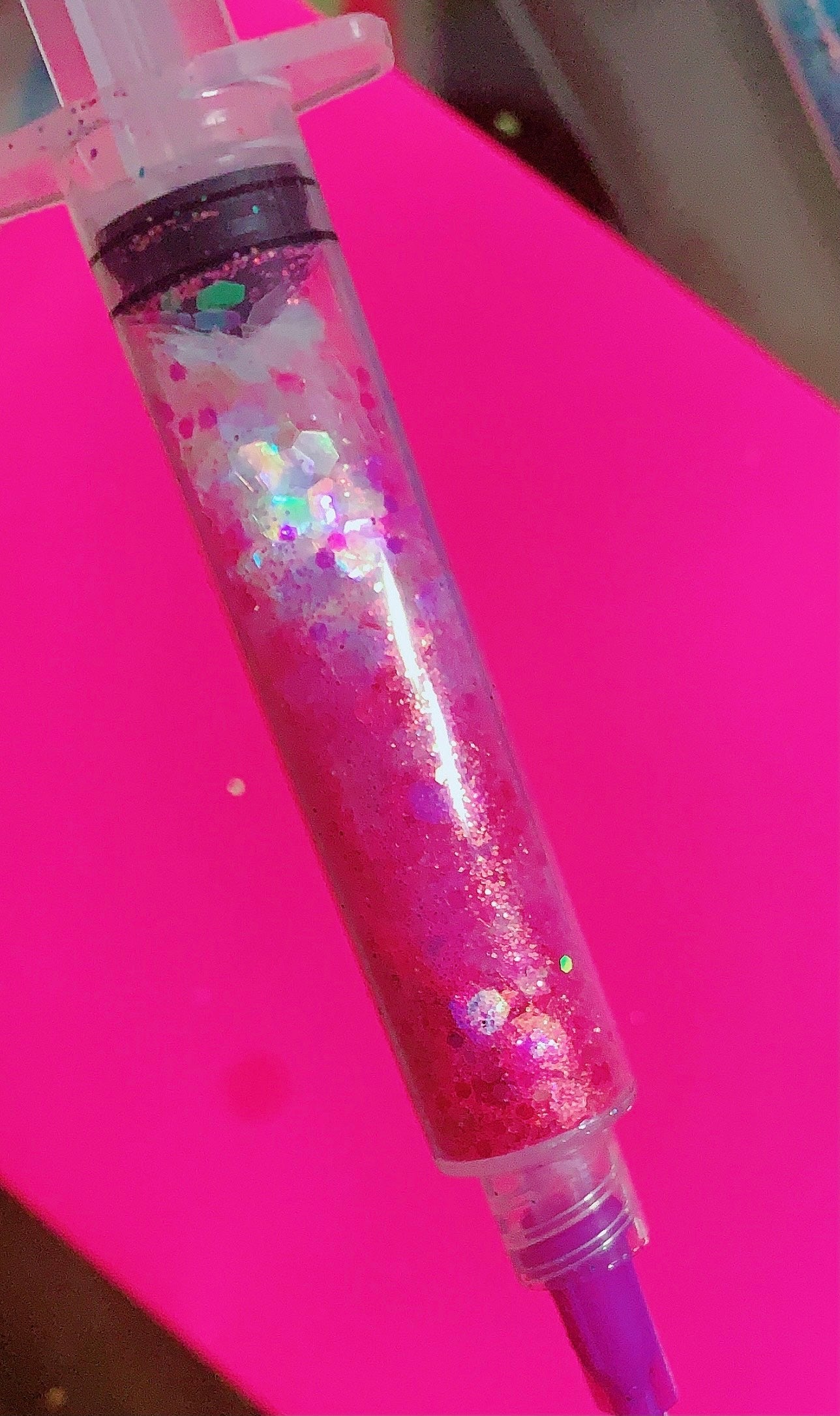 Inked Doll Cosmetics - ELECTRIC LOVE GlamDoll Glitter Syringe