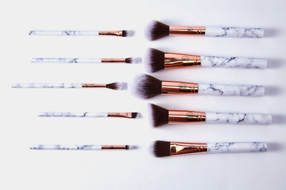 Lurella Cosmetics - Deluxe Marble Brush Set
