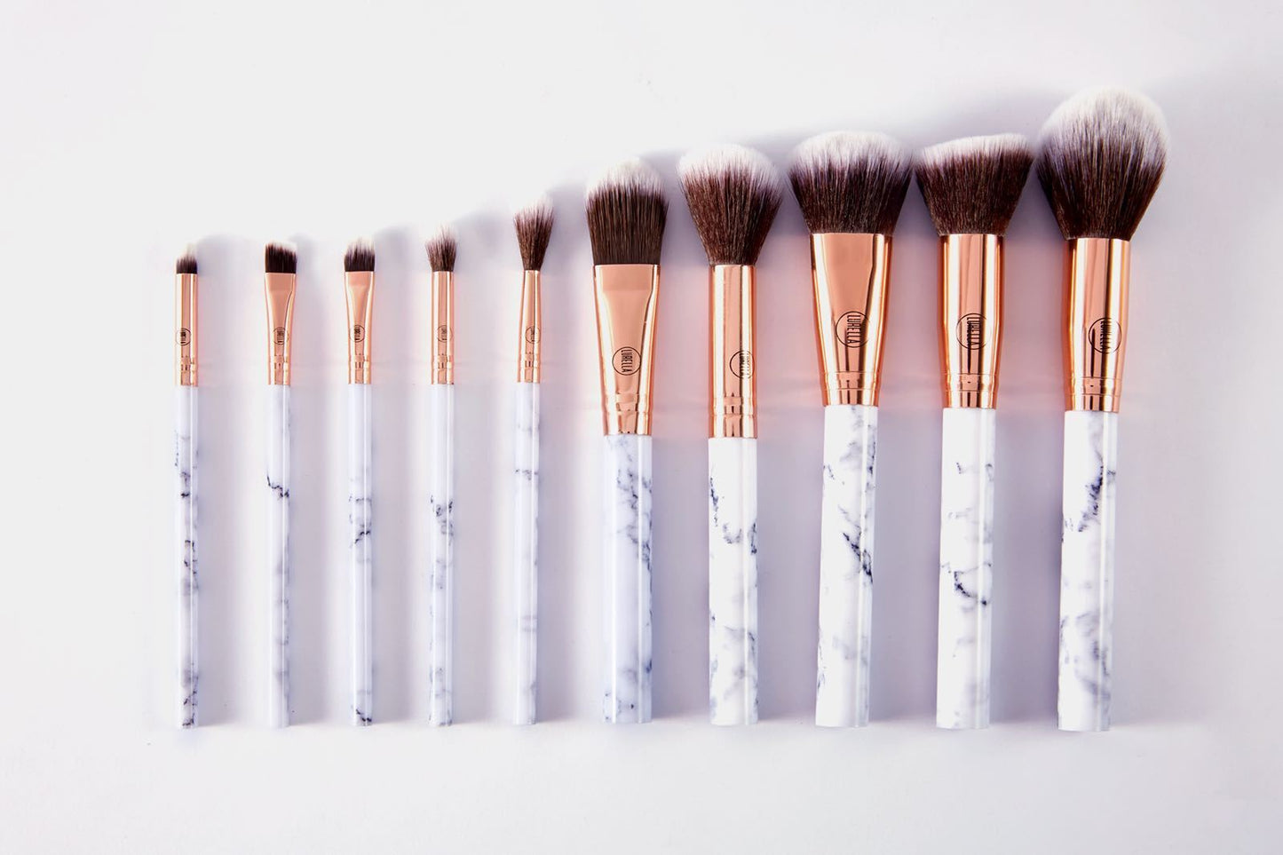 Lurella Cosmetics - Deluxe Marble Brush Set