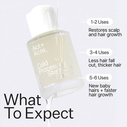 Act+Acre Cold Processed Stem Cell Serum