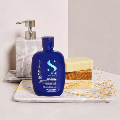 Alfaparf Semi Di Lino Brunette Anti-Orange Shampoo & Conditioner Duo