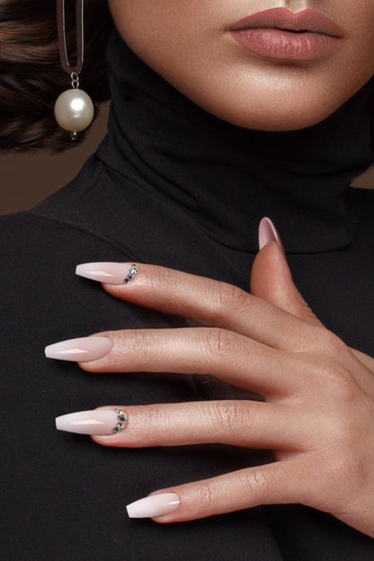 Bonmuz - Strawberry Mousse | Soft & Durable Press-On Nails