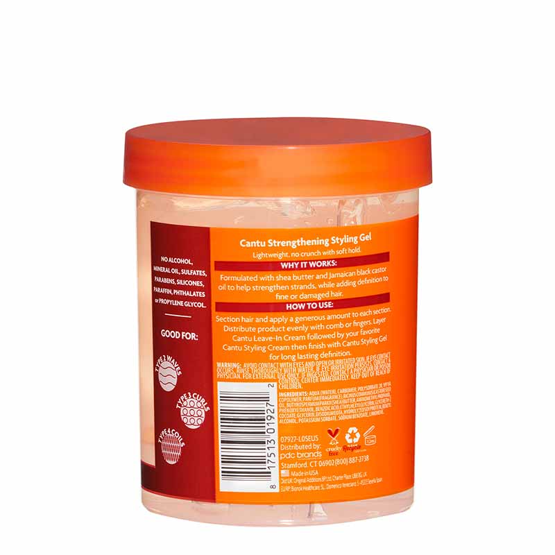 Cantu Max Hold Styling Gel