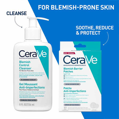 CeraVe Blemish Control Clay to Foam Cleanser For Blemish Prone Skin