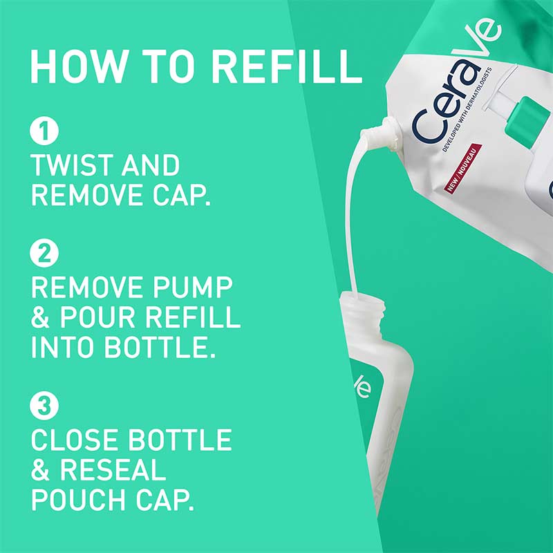 CeraVe Foaming Cleanser For Normal to Oily Skin With Ceramides