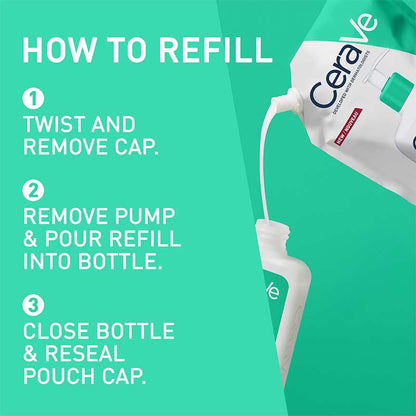 CeraVe Foaming Cleanser For Normal to Oily Skin With Ceramides