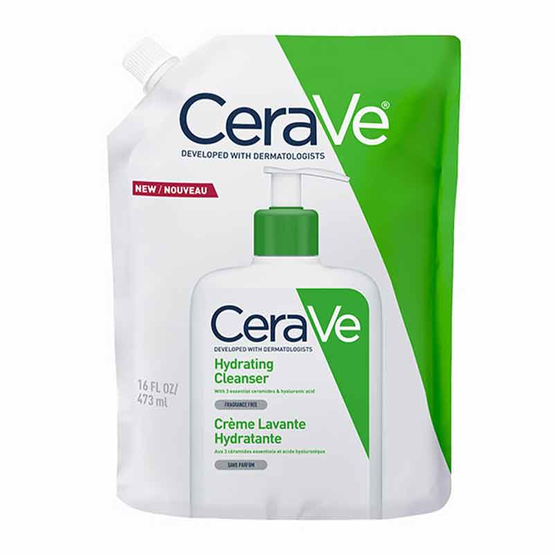 CeraVe Hydrating Cleanser For Normal to Dry Skin With Ceramides