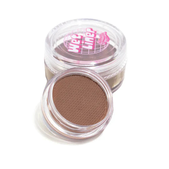 Glisten Cosmetics - Wet Liner - Coffee Cup (Brown) - Large (10g)