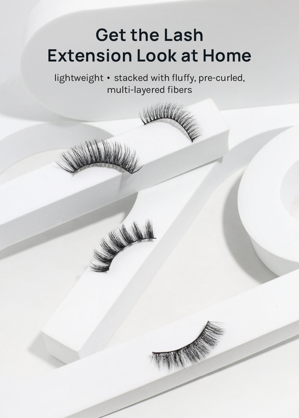 D-LUX Curl Premium Faux Mink Lashes - Lana