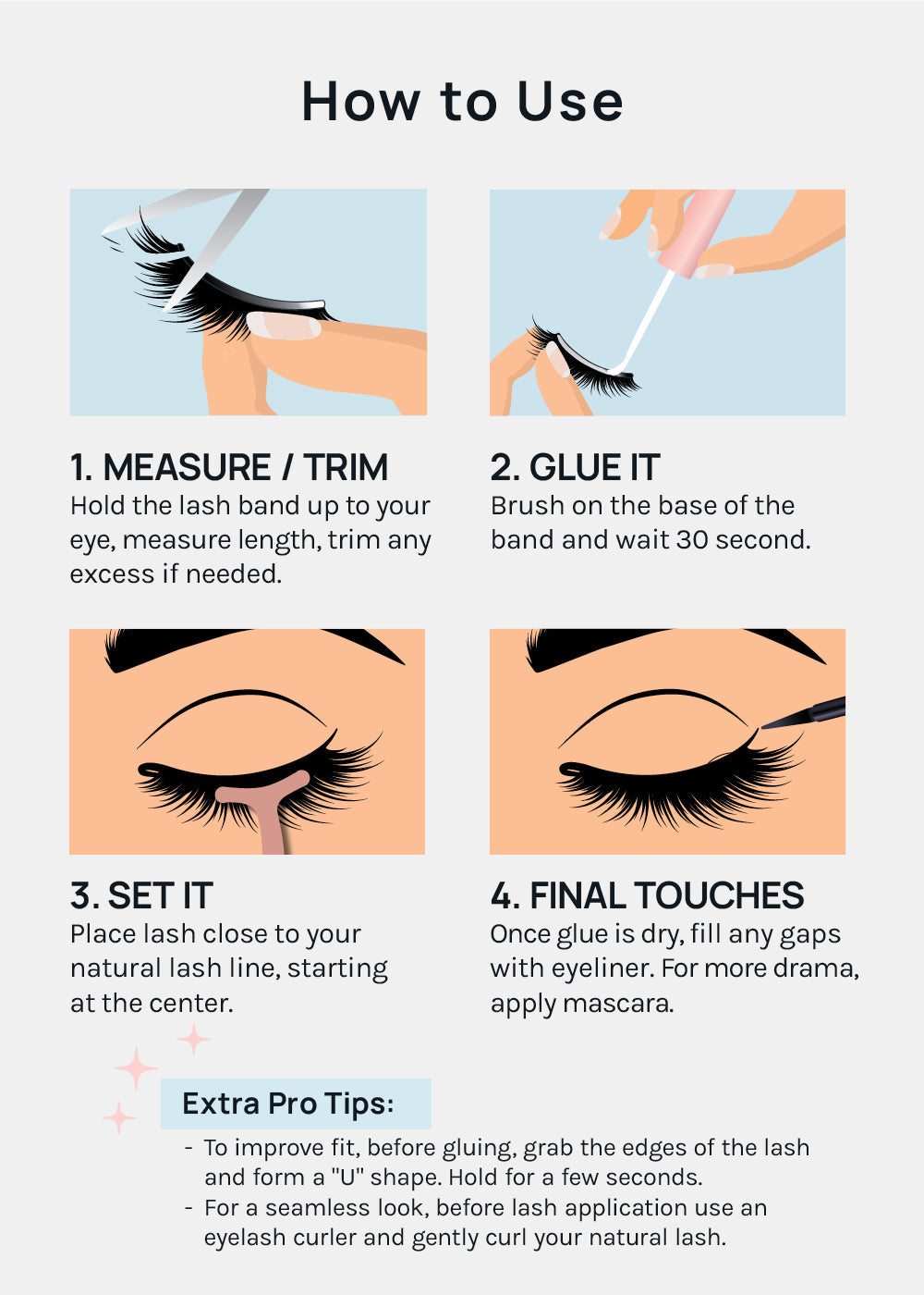 D-LUX Curl Premium Faux Mink Lashes - Dolores