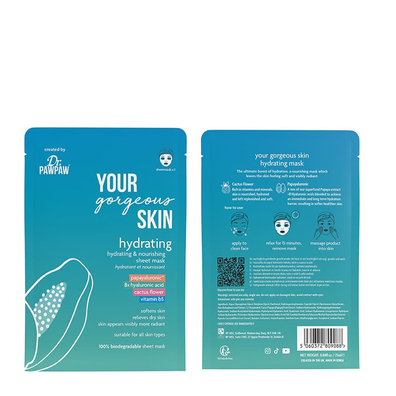 Dr Paw Paw Your Gorgeous Skin Hydrating Sheet Mask Discontinued