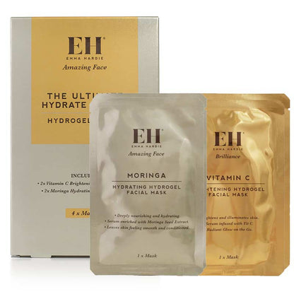 Emma Hardie The Ultimate Hydrate & Glow Hydrogel Masks - 4 Masks