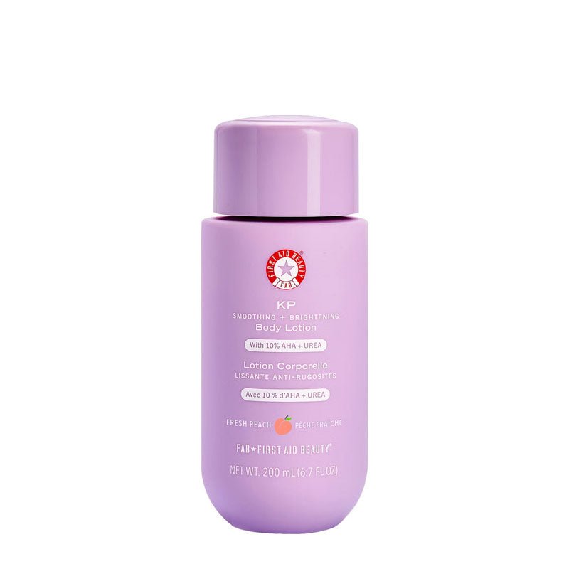 First Aid Beauty KP Smoothing + Brightening Body Lotion Peach