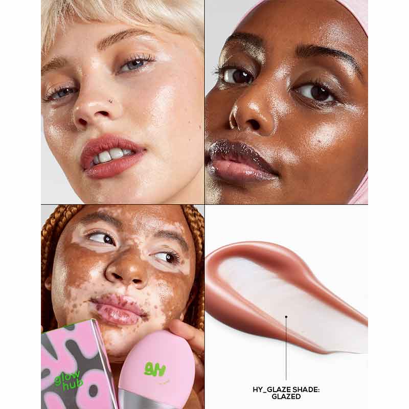 Glow Hub Hy Glaze Face Frosting Serum Drops