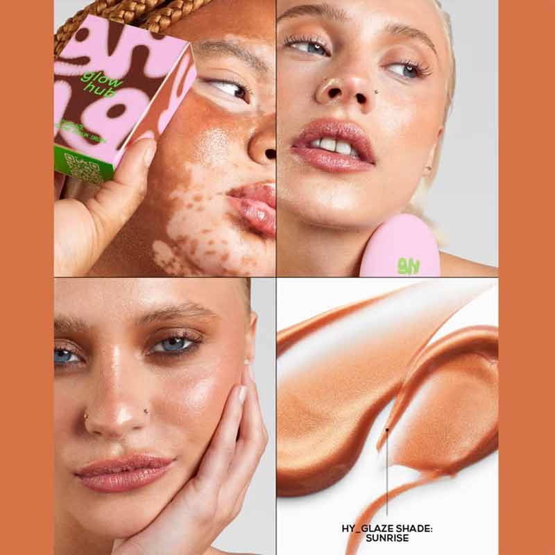 Glow Hub Hy Glaze Face Frosting Serum Drops